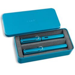 LAMY - LAMY AL-STAR DOLMA + ROLLER KALEM SETİ TURMALİNE (METAL KUTULU)