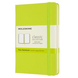 MOLESKINE - Moleskine Sert Kapak Defter Limon Yeşili (Çizgisiz - 13x21)