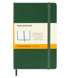 MOLESKINE - Moleskine Sert Kapak Defter Mersin Yeşili (Çizgili - 13x21)