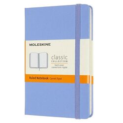 MOLESKINE - Moleskine Sert Kapak Defter Ortanca Mavisi (Çizgili - 13x21)