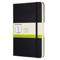 MOLESKINE - Moleskine Sert Kapak Defter Siyah (Çizgisiz - 11,5x18)