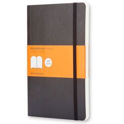 MOLESKINE - Moleskine Yumuşak Kapak Defter Siyah (Çizgili - 13x21)