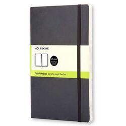 MOLESKINE - Moleskine Yumuşak Kapak Defter Siyah (Çizgisiz - 13x21)